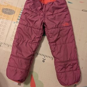 The North Face Purple Snow Pants